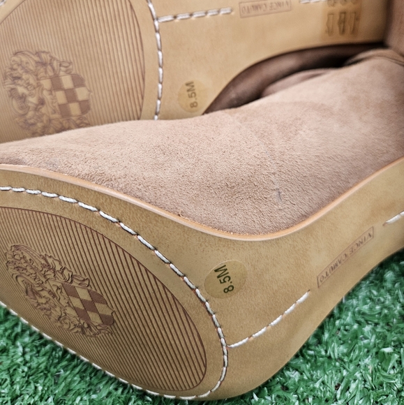 Vince Camuto Women's Lace-up Suede Heels - Picture 10 of 10